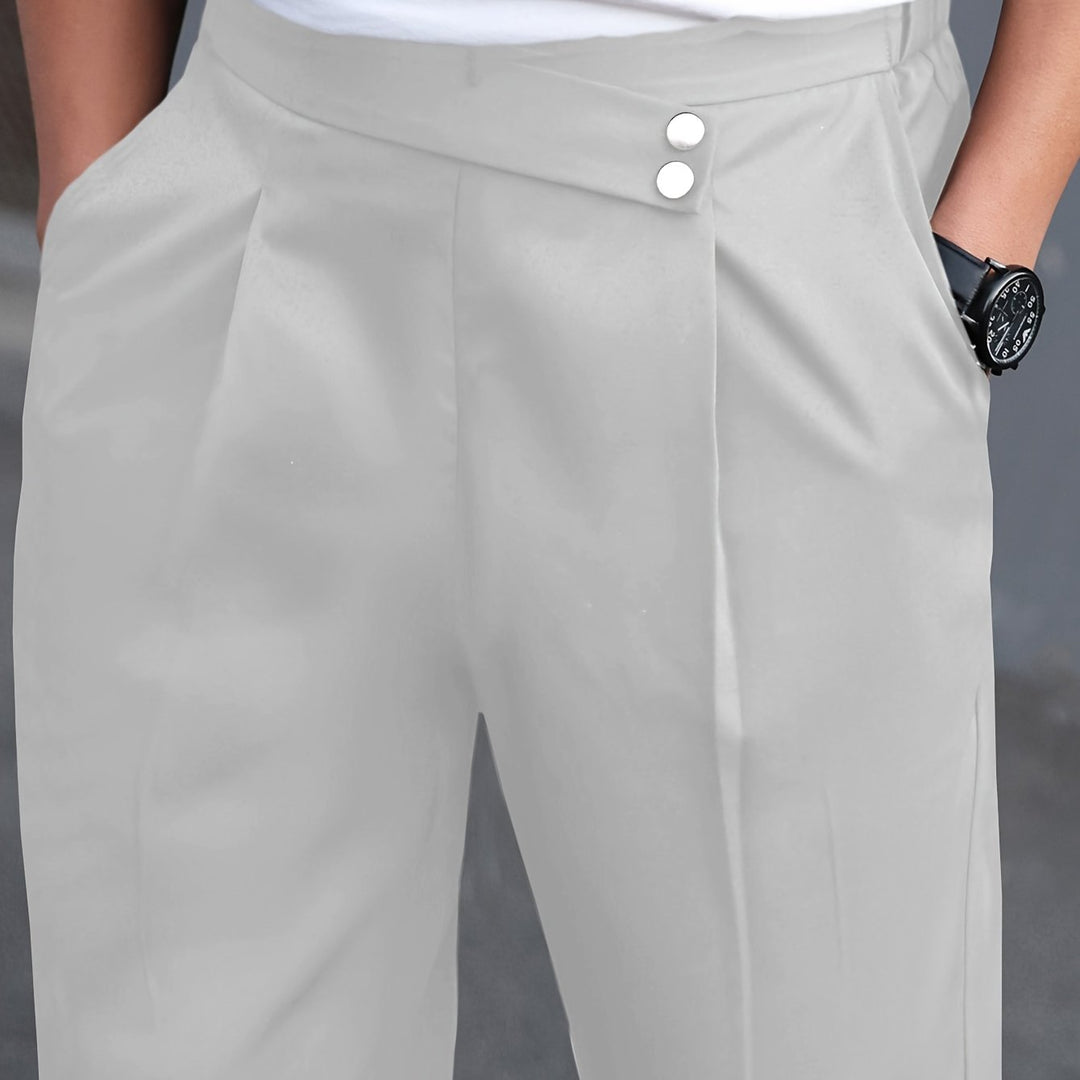 Tailored Pleated Pants