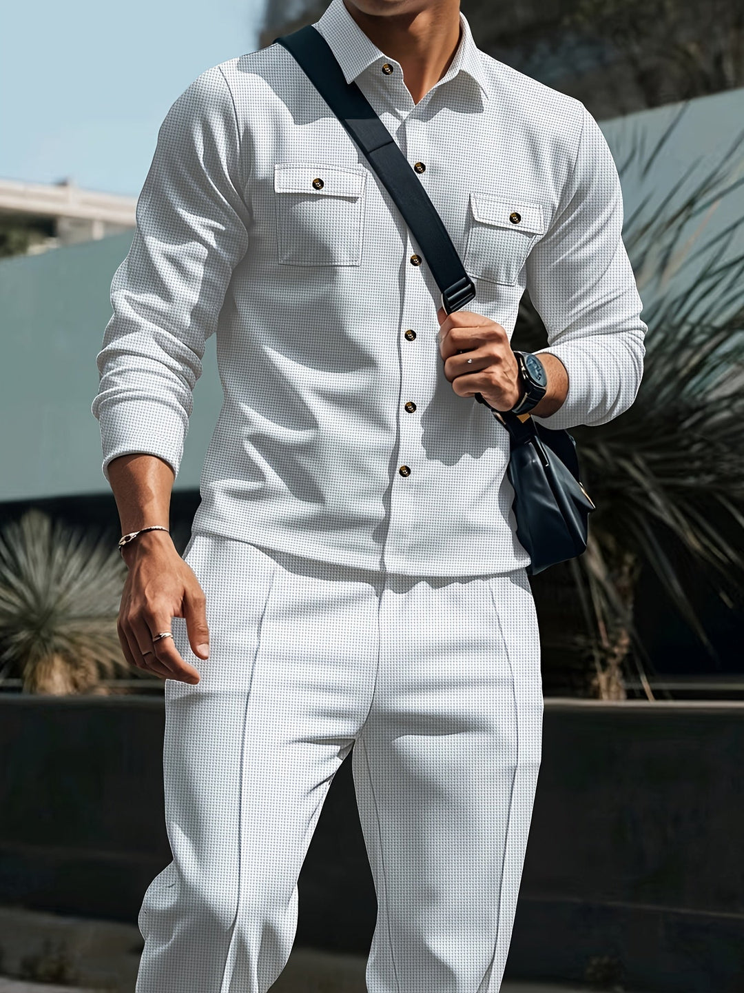 Refined Casual Two-Piece Set