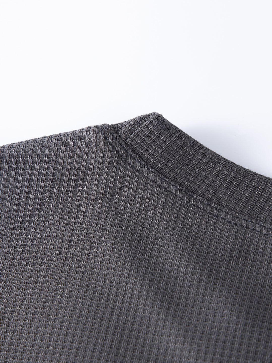 Textured Long-Sleeve Top