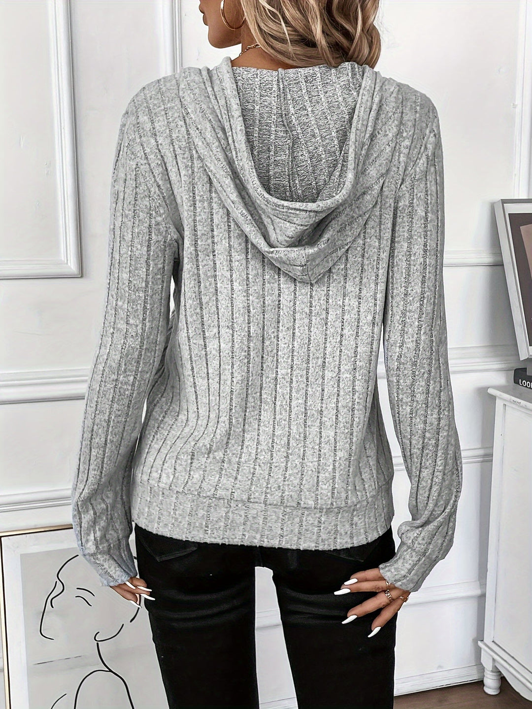 Cozy Textured Hoodie