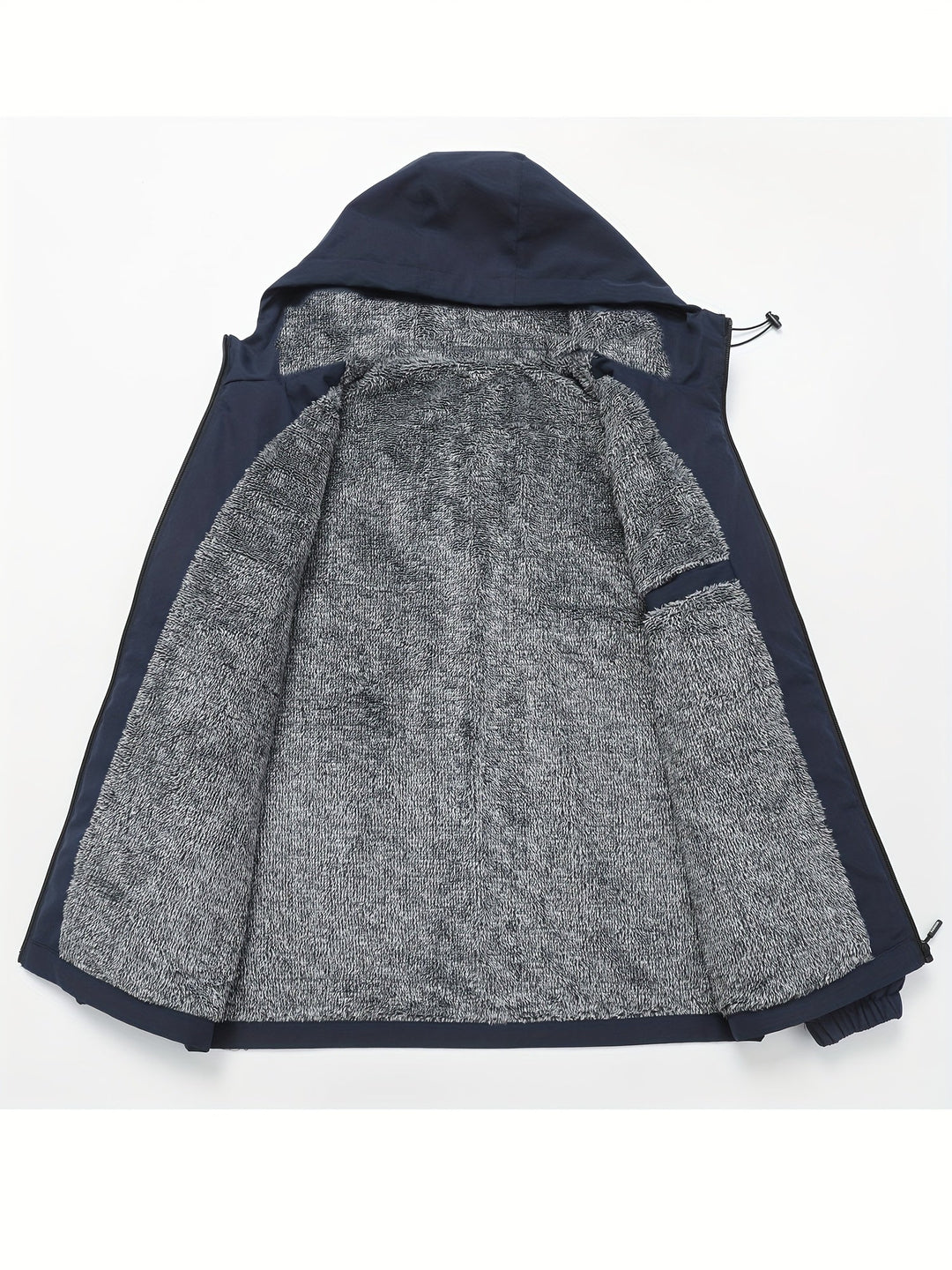 Cozy Fleece-Lined Hooded Jacket