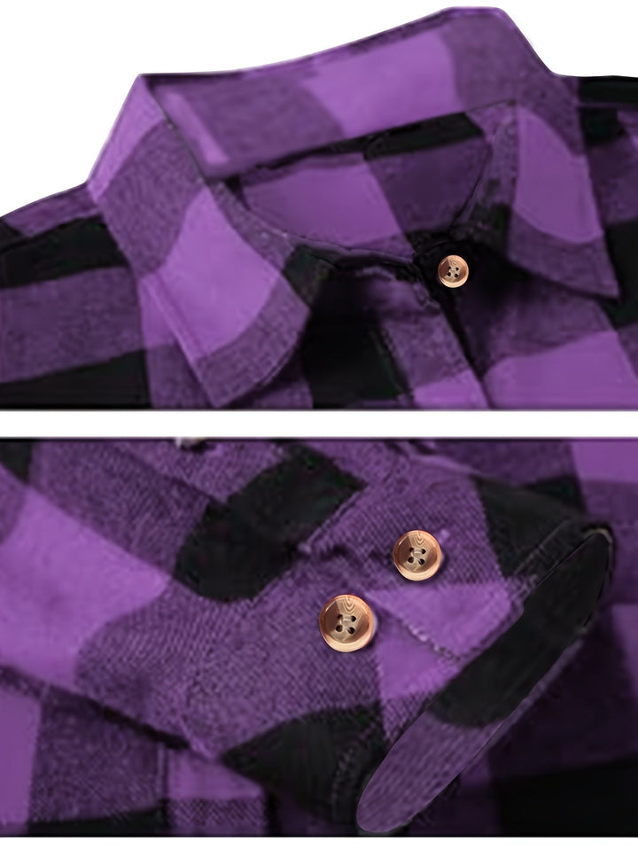 Relaxed Buffalo Check Shirt