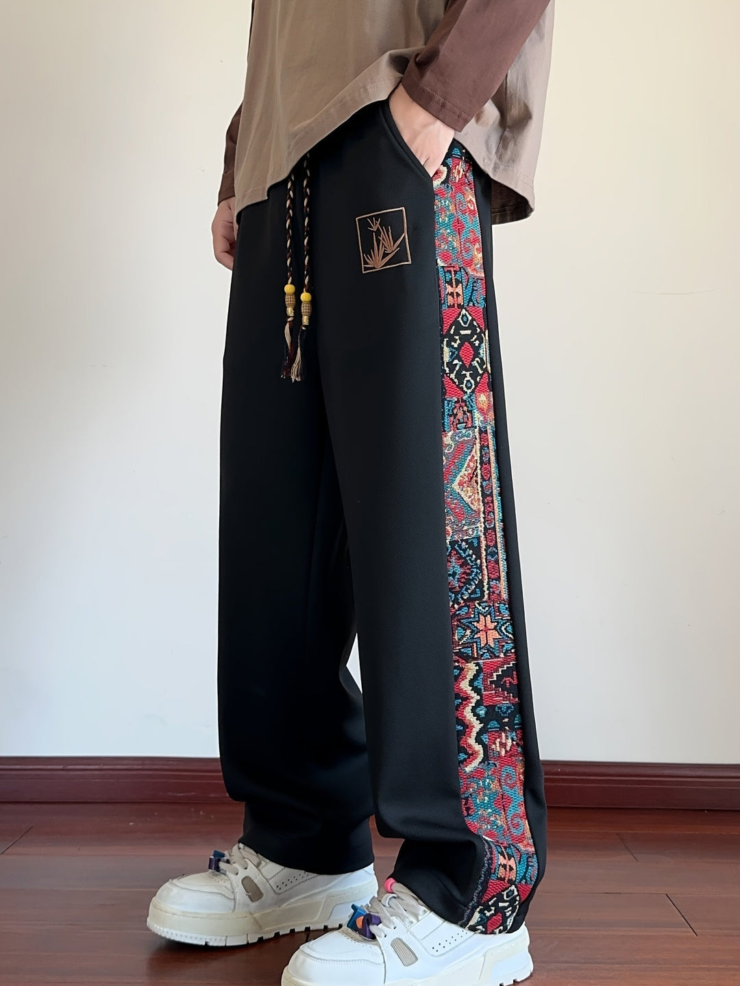 Wide-Leg Heritage Pants