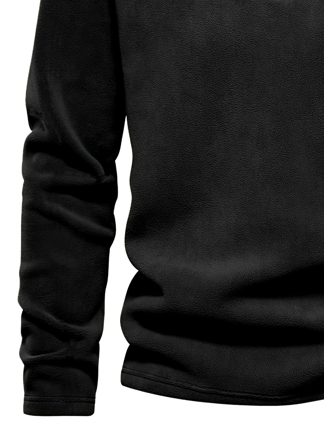 Half-Zip Stand-Collar Pullover