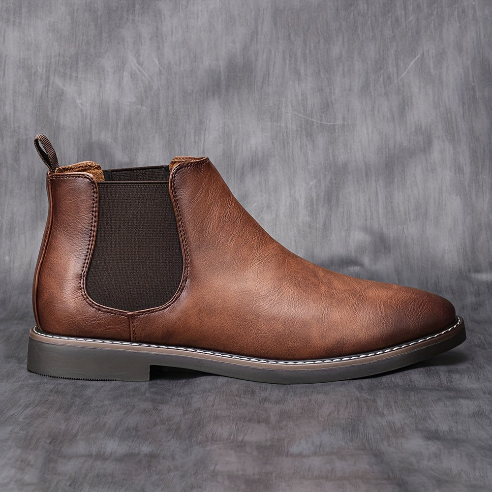 Refined Slip-On Chelsea Boots