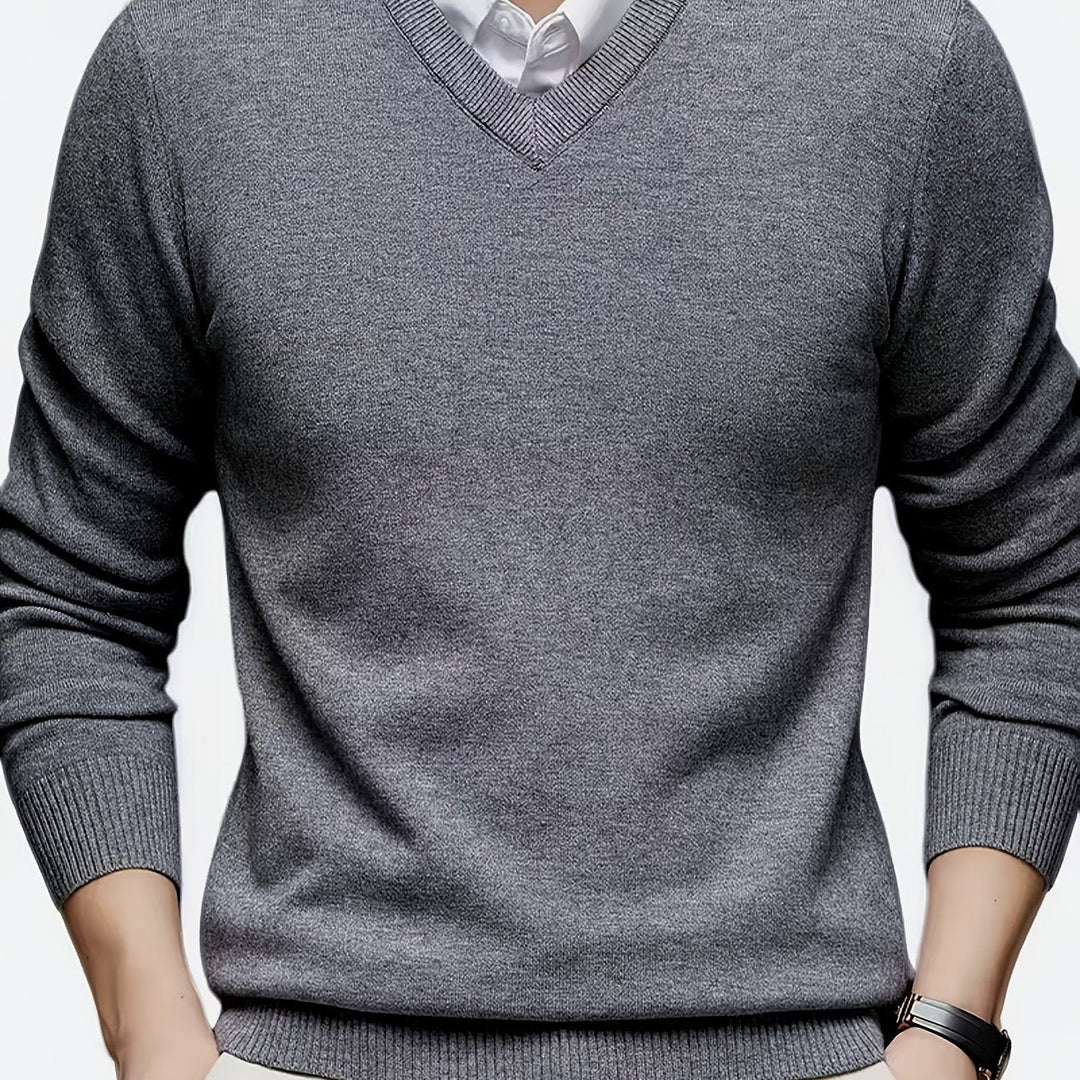 Classic V-Neck Sweater