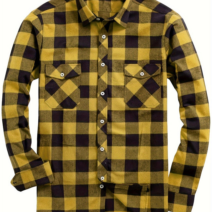 Classic Checked Flannel Shirt