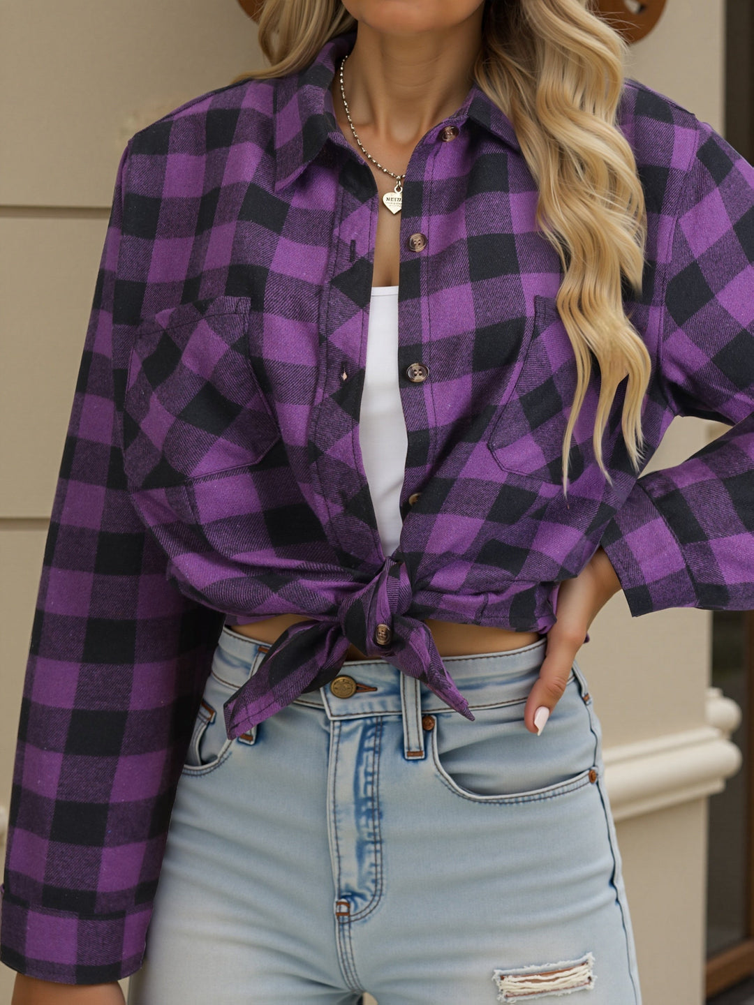 Relaxed Buffalo Check Shirt