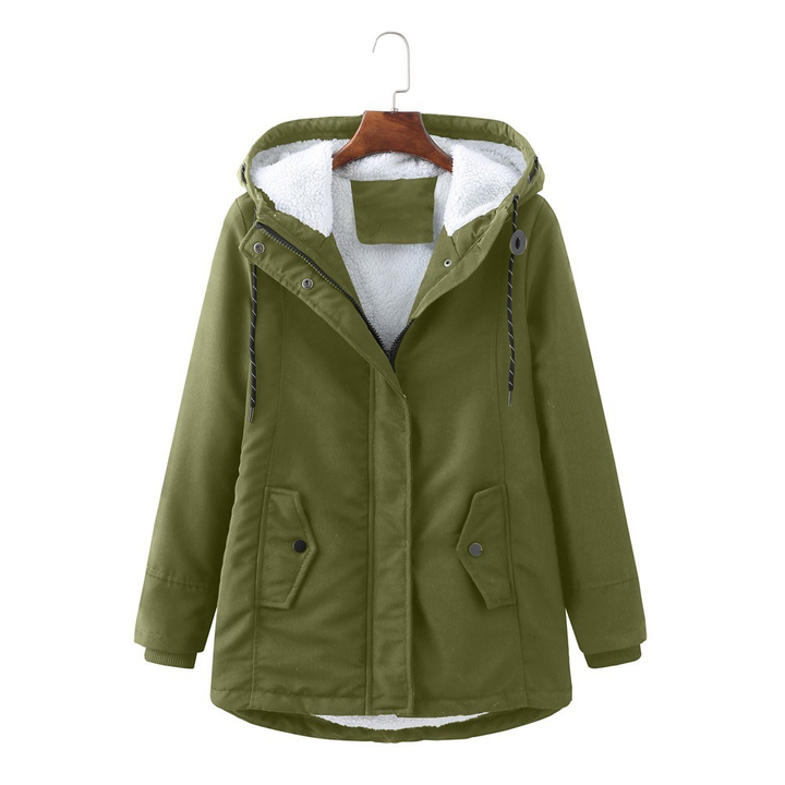 Cozy Hooded Cold-Weather Coat