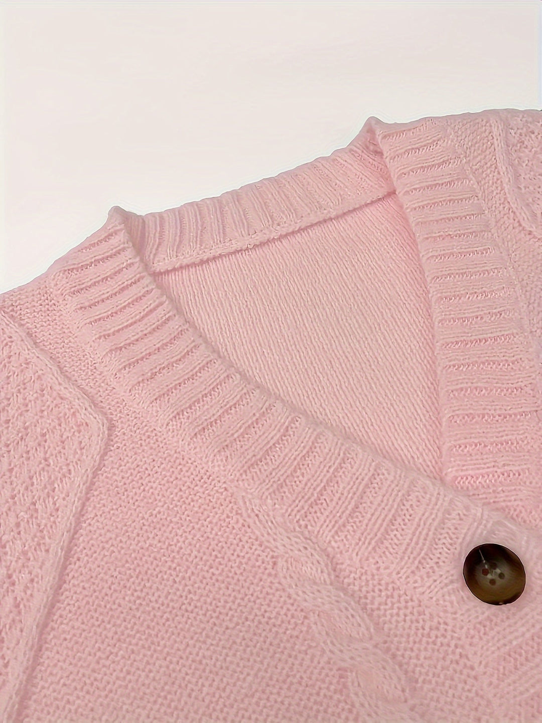 Cozy Cable-Knit Button Cardigan