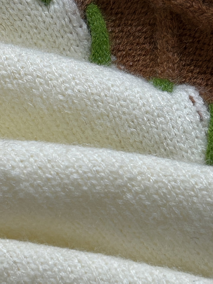 Color-Block Knit Sweater