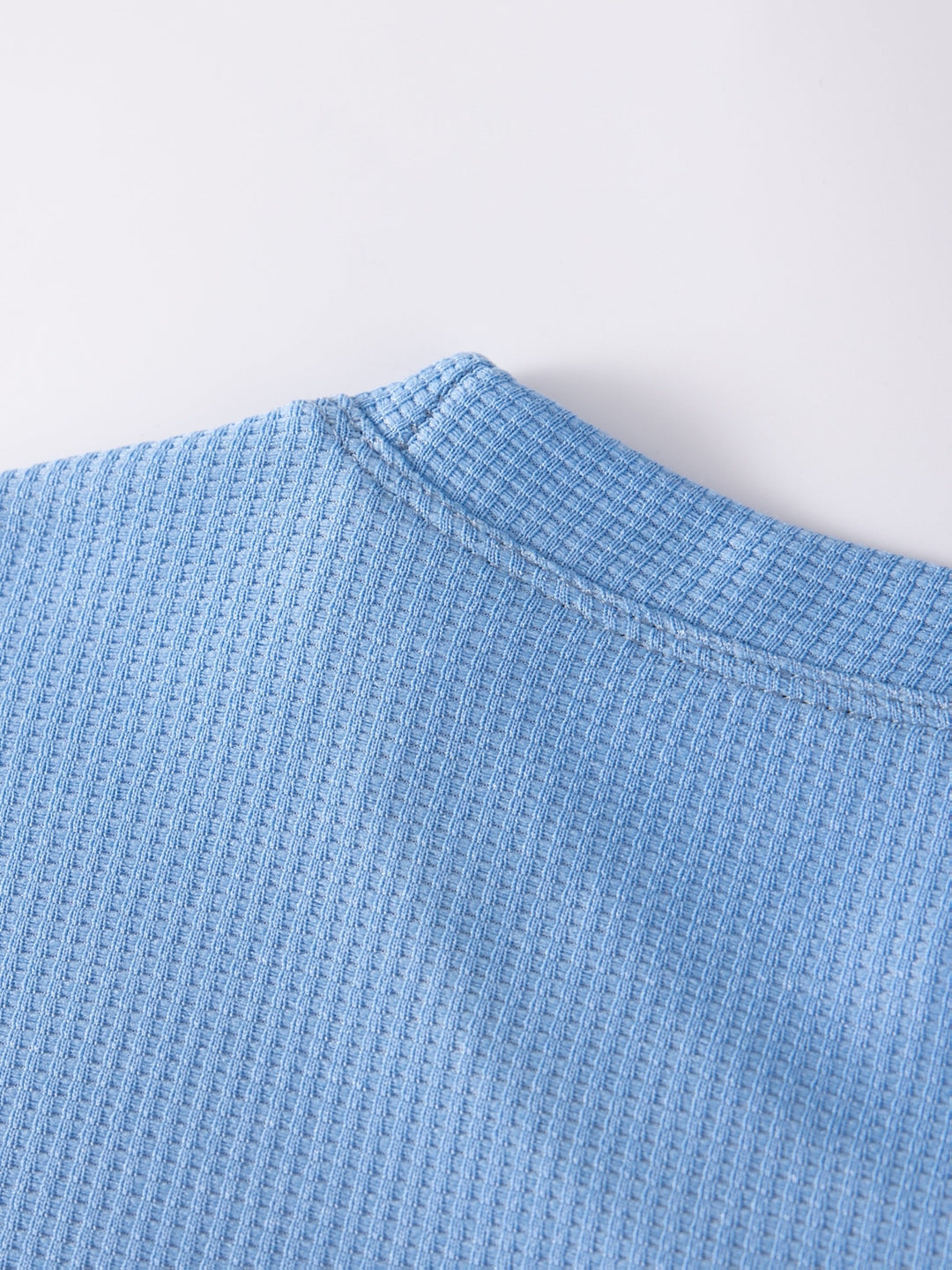 Textured Long-Sleeve Top