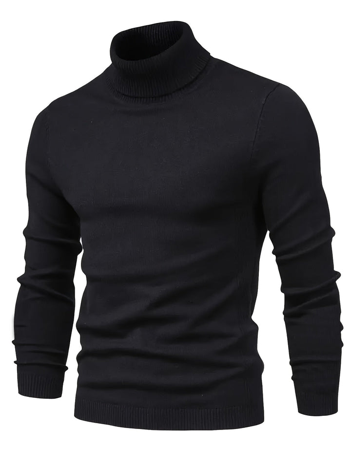 Classic Mock-Neck Sweater