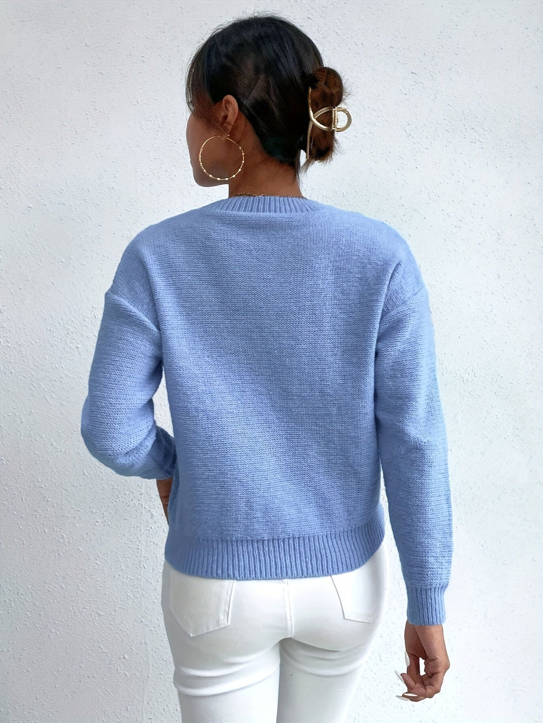 Chunky Cable-Knit Sweater