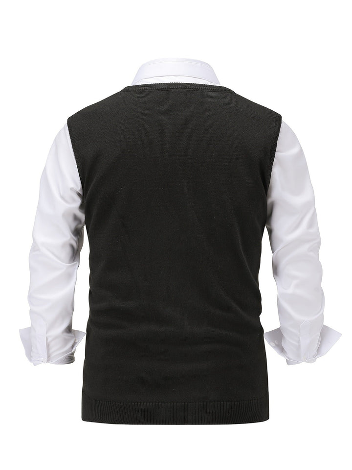 Classic Argyle Sweater Vest