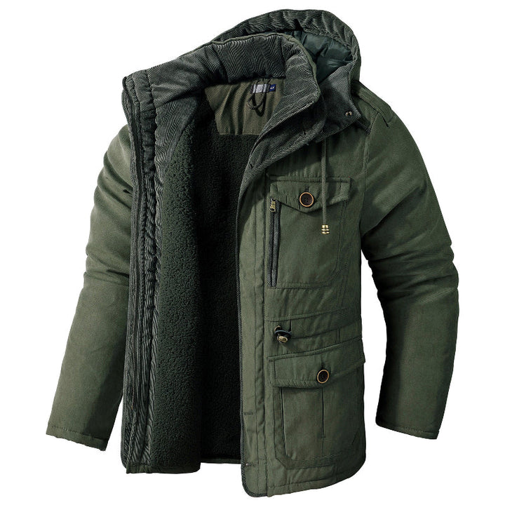 Insulated Hooded Winter Parka