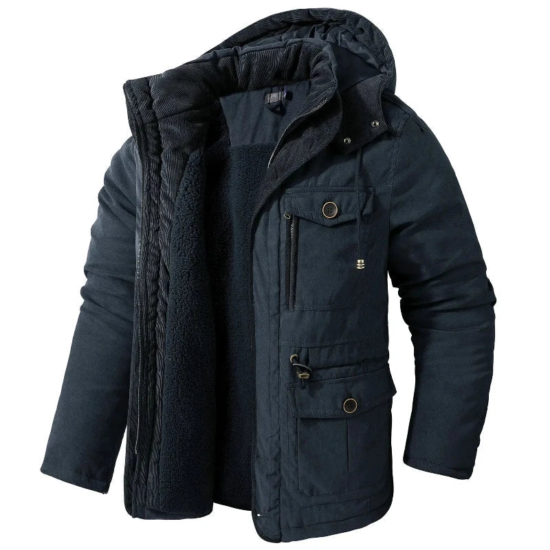 Insulated Hooded Winter Parka