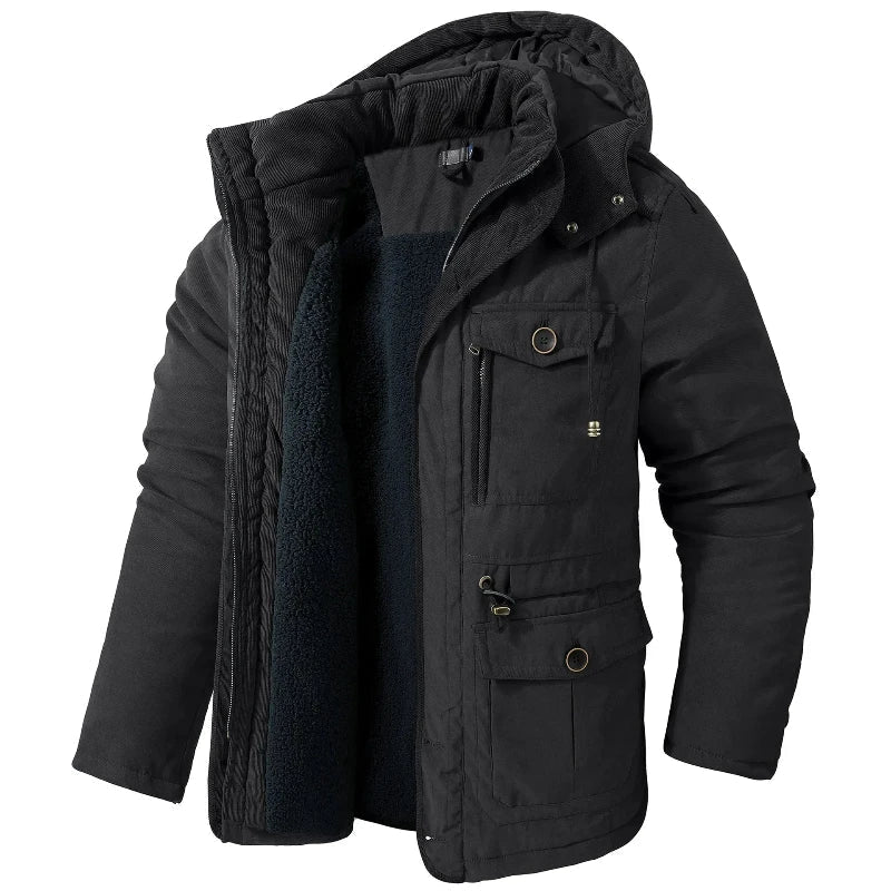 Insulated Hooded Winter Parka