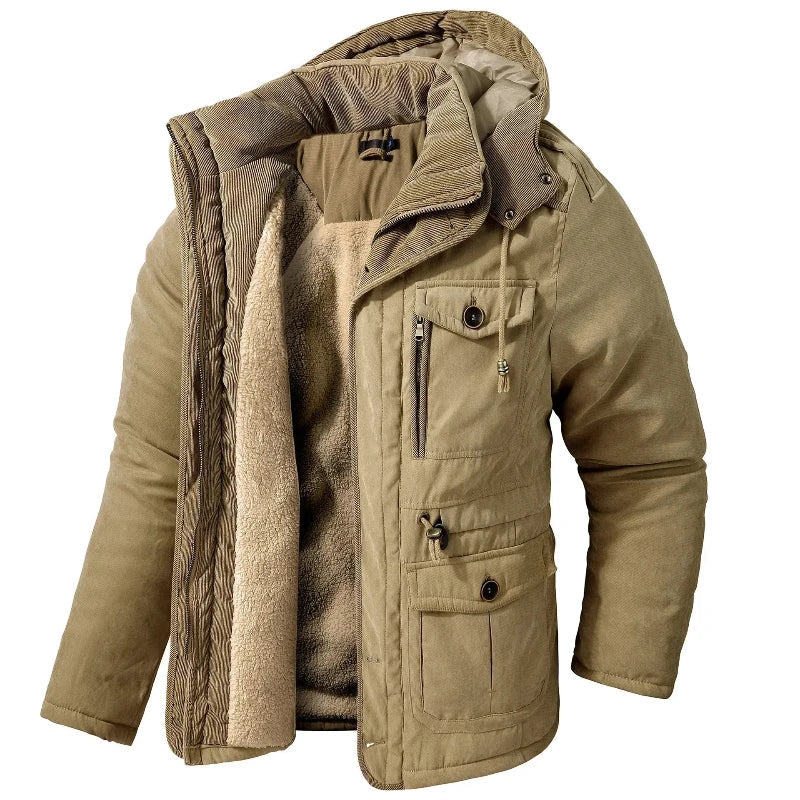 Insulated Hooded Winter Parka