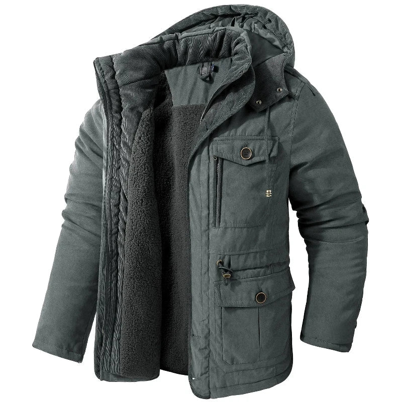 Insulated Hooded Winter Parka