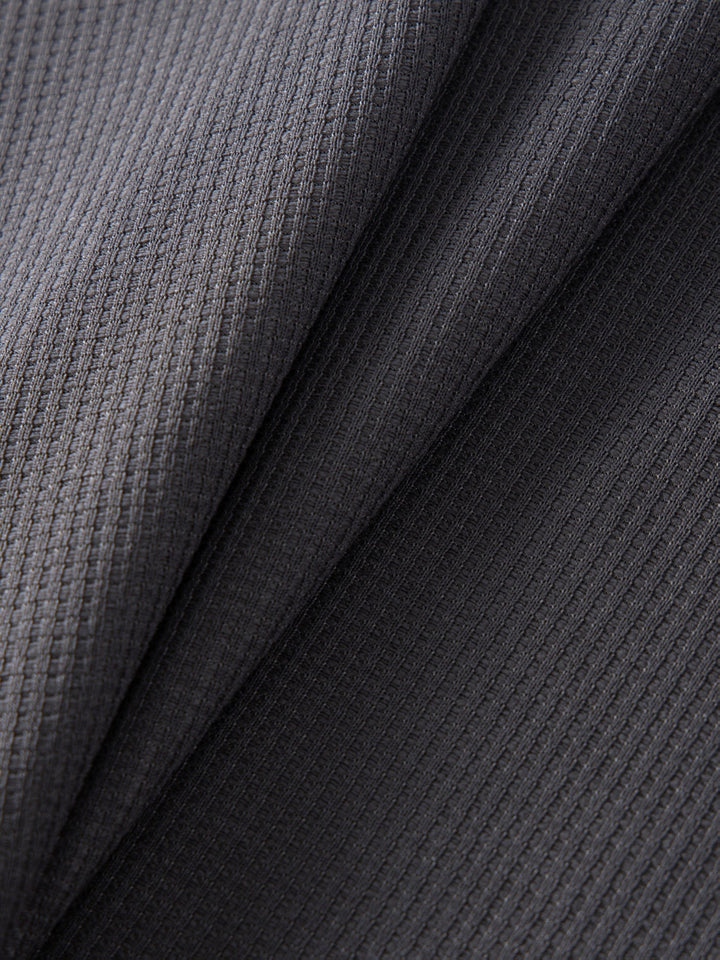 Textured Long-Sleeve Top