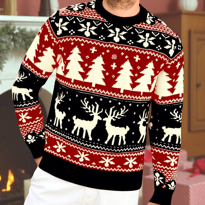Festive Holiday Knit Sweater