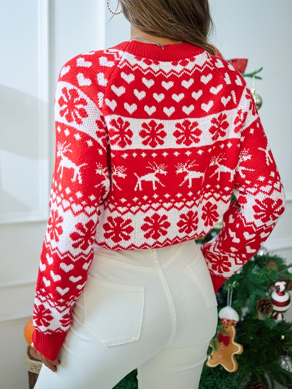 Festive Fair Isle Sweater