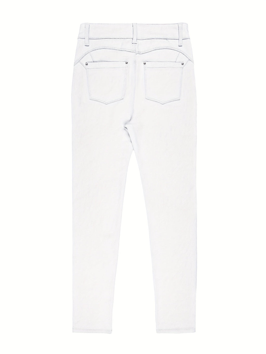 High-Waist Skinny Jeans