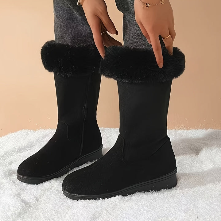 Cozy Cuffed Winter Boots