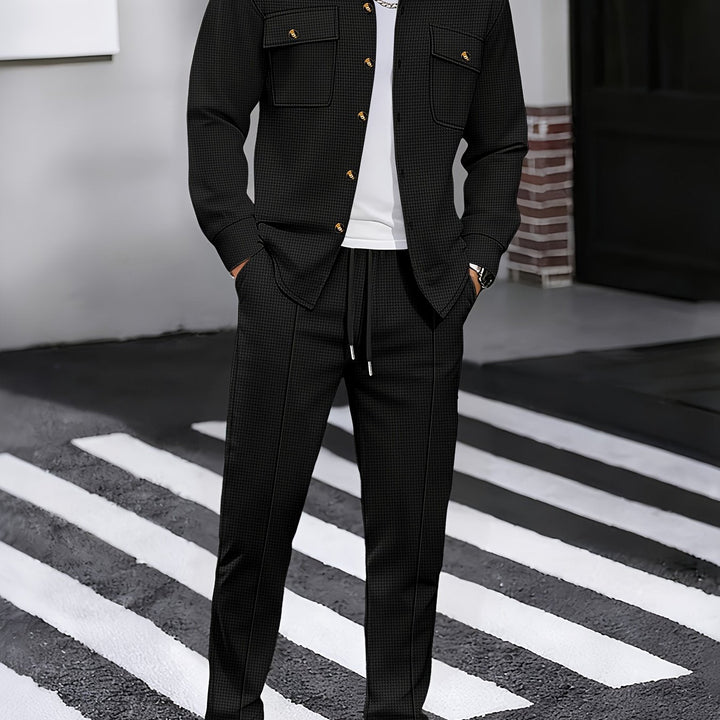 Refined Casual Two-Piece Set