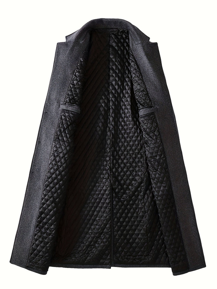 Refined Long Overcoat