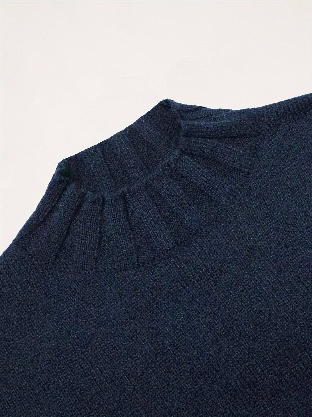 Vintage Jacquard Loose-Fit Sweater