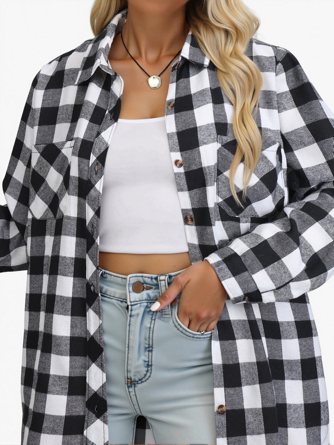 Relaxed Buffalo Check Shirt