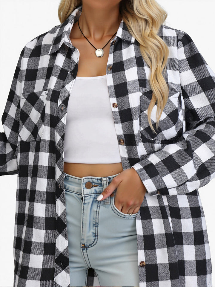 Relaxed Buffalo Check Shirt