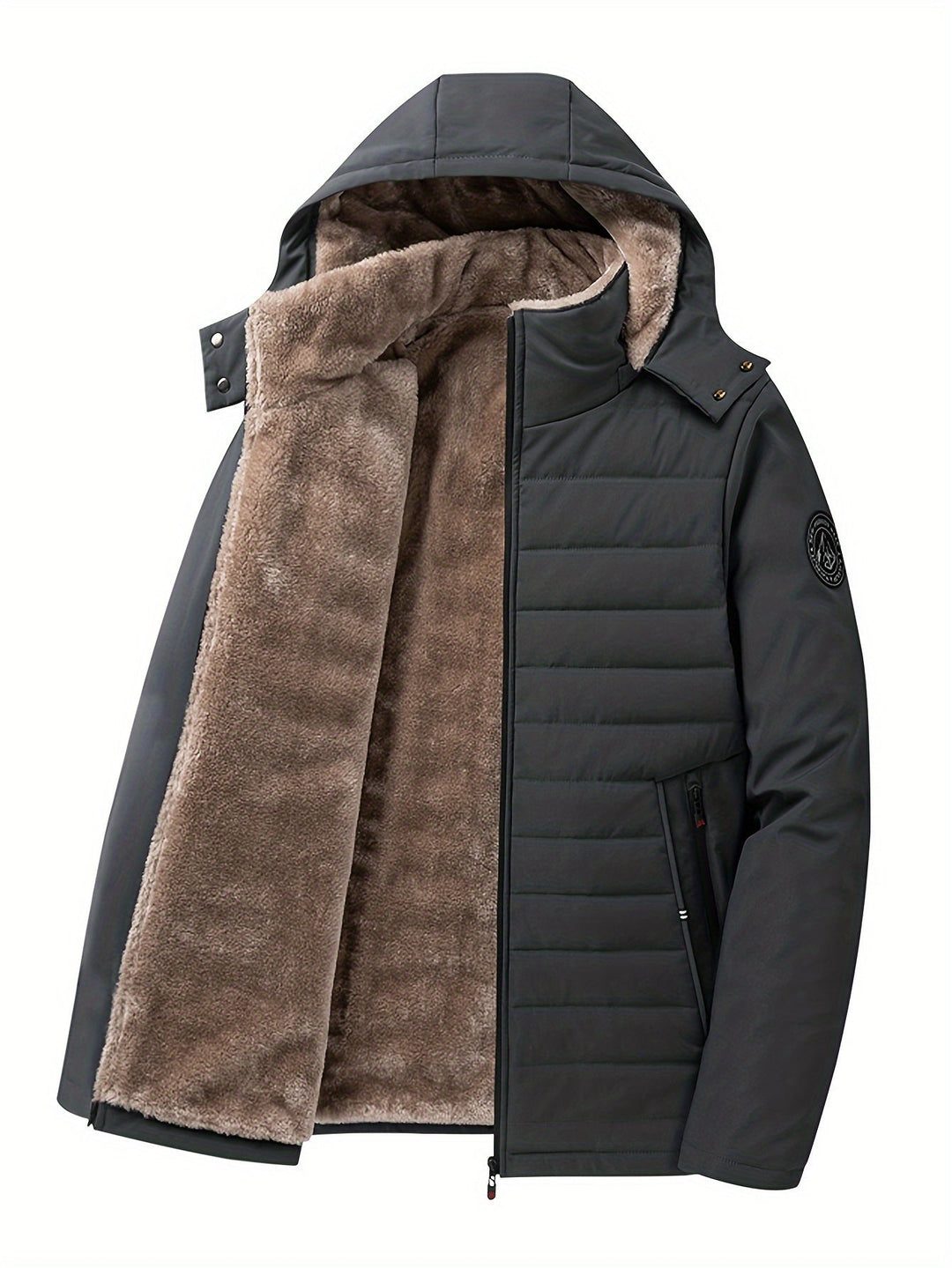 Hooded Insulated Winter Coat