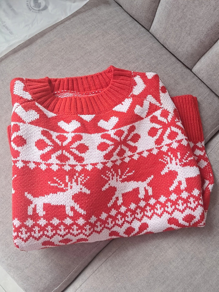 Festive Fair Isle Sweater
