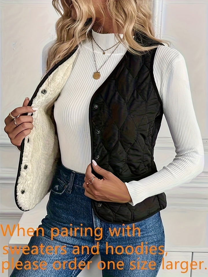 Reversible Quilted Vest