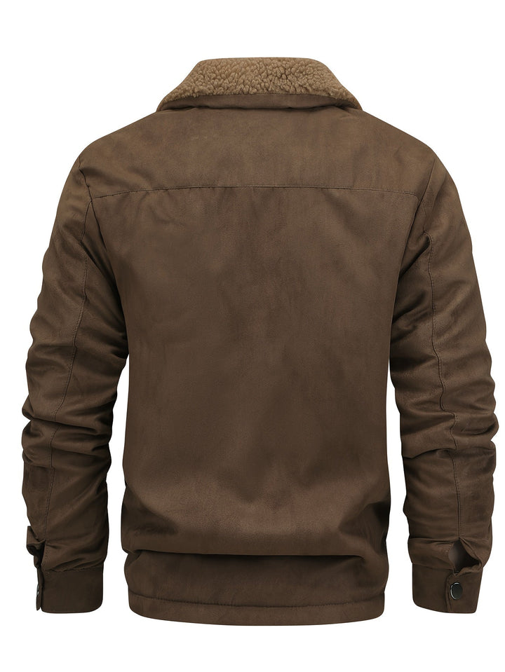 Fleece-Lined Winter Jacket