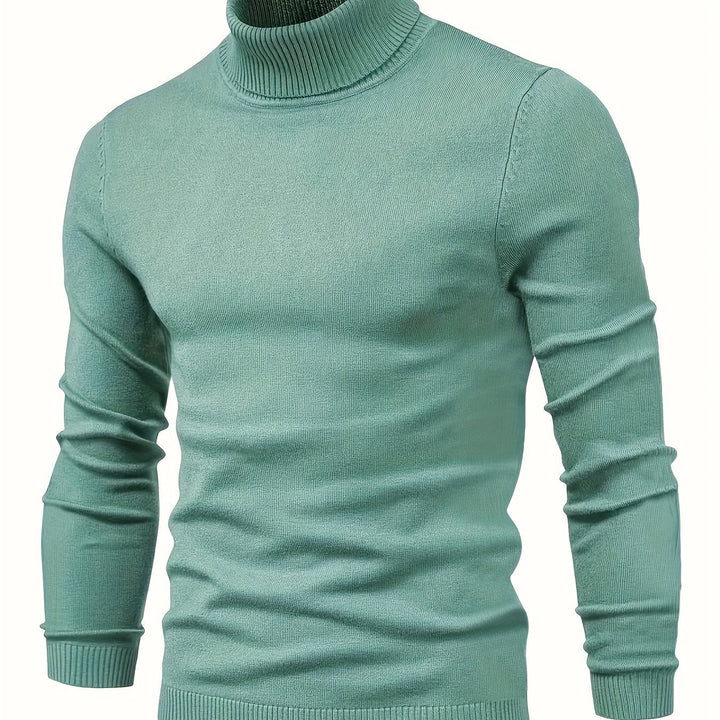 Classic Mock-Neck Sweater