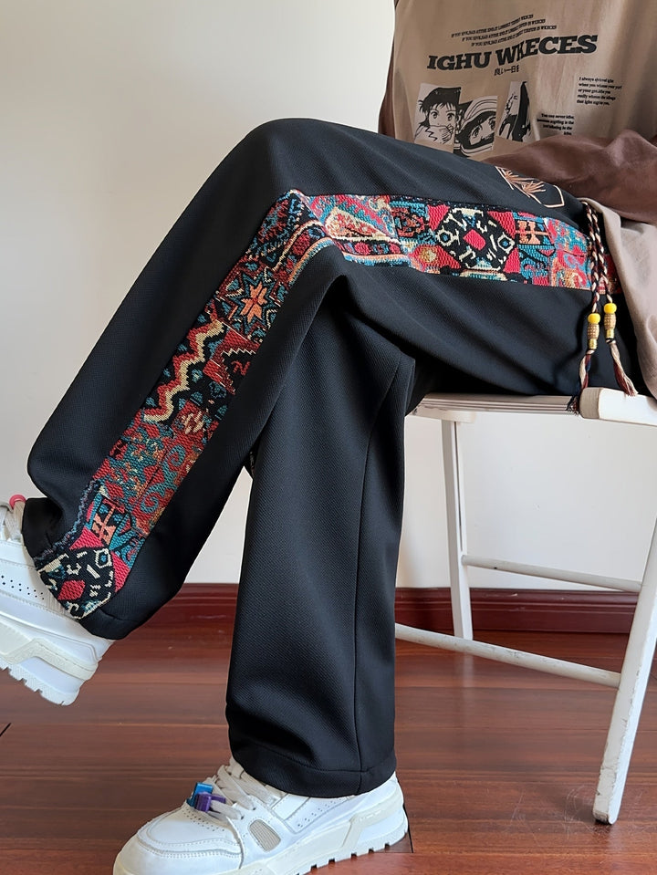 Wide-Leg Heritage Pants