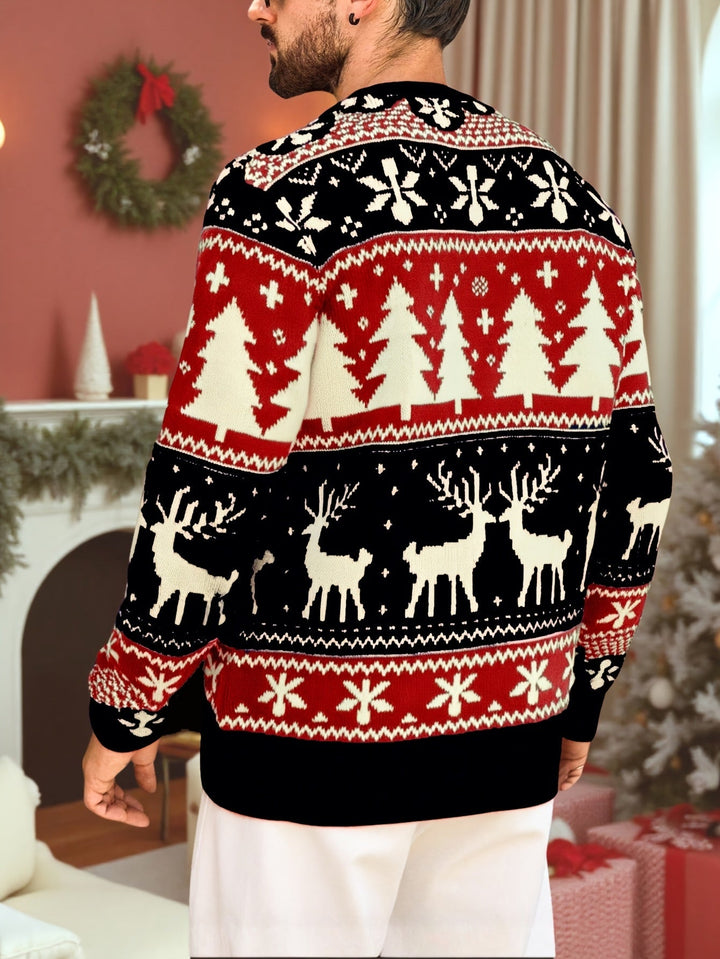 Festive Holiday Knit Sweater