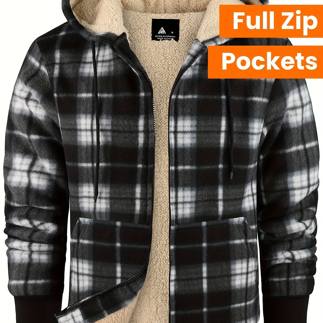 Cozy Hooded Zip-Up Jacket