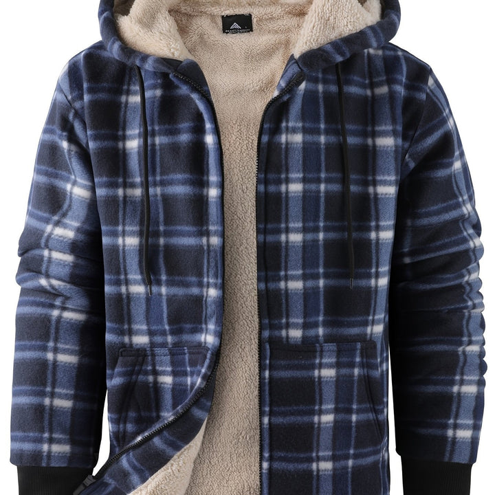 Cozy Hooded Zip-Up Jacket