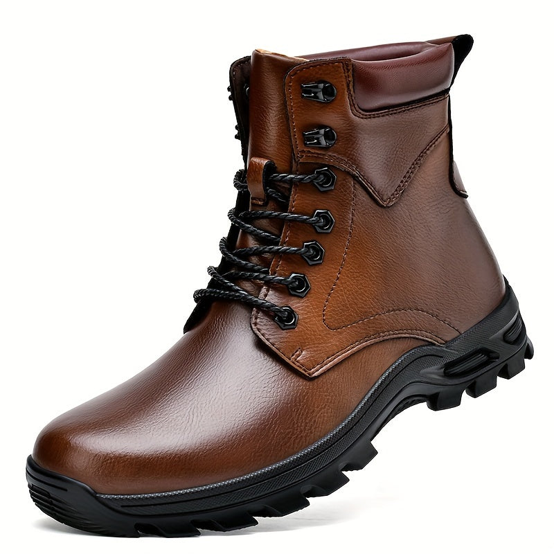 Rugged Lace-Up Boots