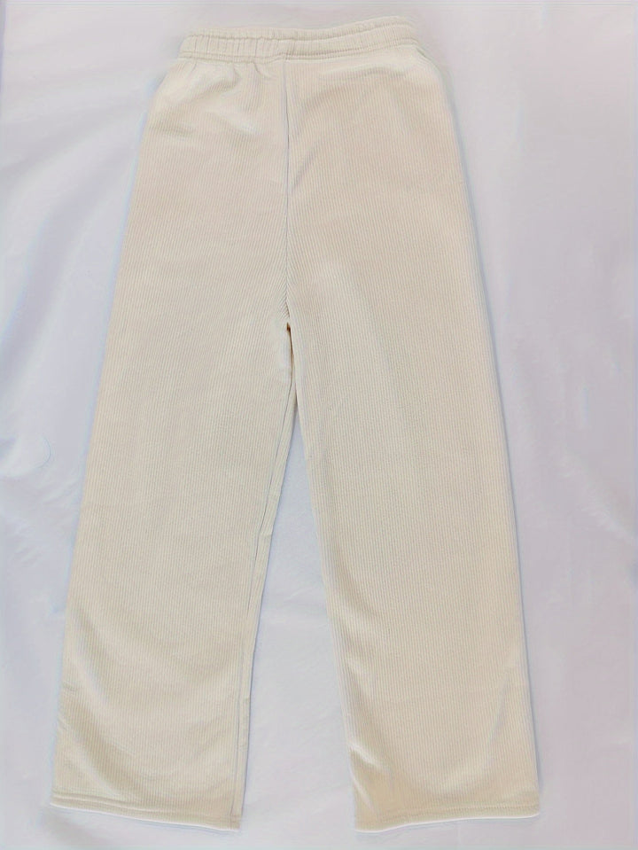 Cozy Wide-Leg Lounge Pants