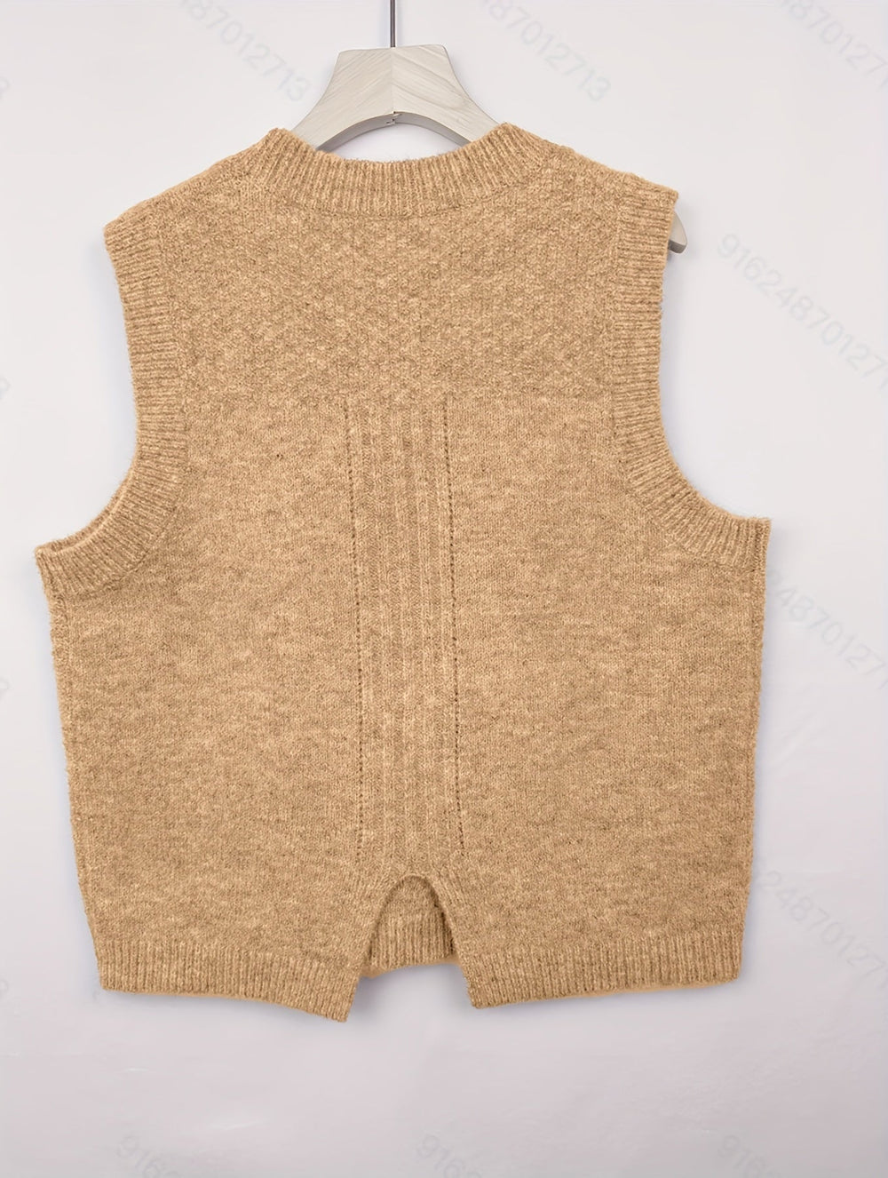 Cable-Knit Sweater Vest