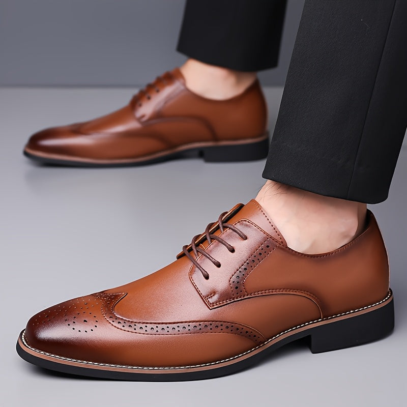 Classic Brogue Dress Shoes