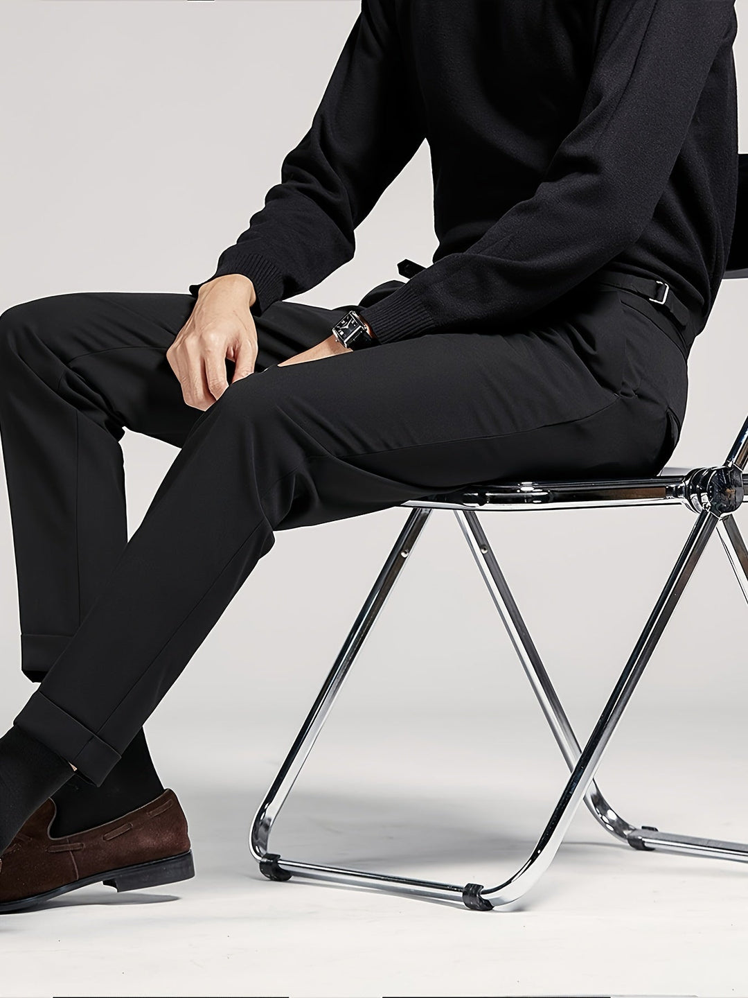 Tailored Pleated Pants