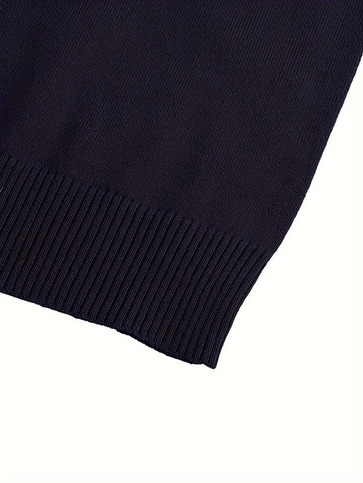 Classic Mock-Neck Sweater