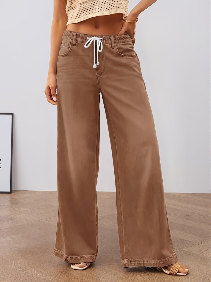 Relaxed Wide-Leg Pants